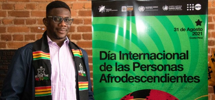 In Costa Rica for the 1st International Day for People of African Descent